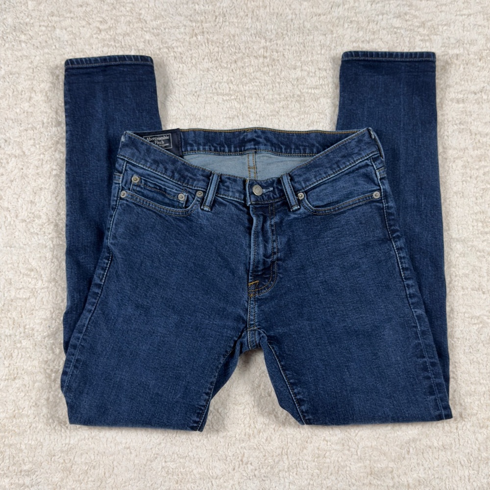 Abercrombie & Fitch | Felix Super Skinny Jeans | Men’s 30x30 | Dark Wash Stretch